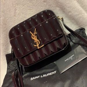 ‼️SAINT LAURENT Monogram Vicky Patent Leather Bag